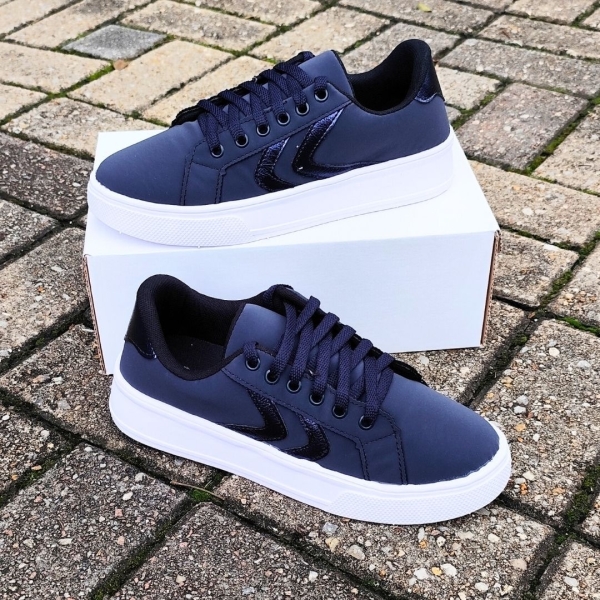 Tenis azul marinho Nobuck - Image 5