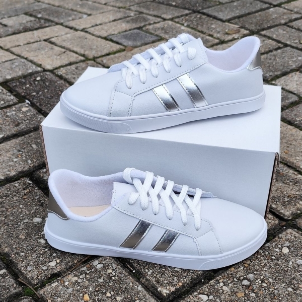 Tenis branco com prata - Image 6
