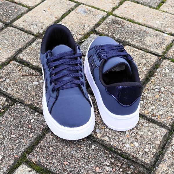 Tenis azul marinho Nobuck - Image 6